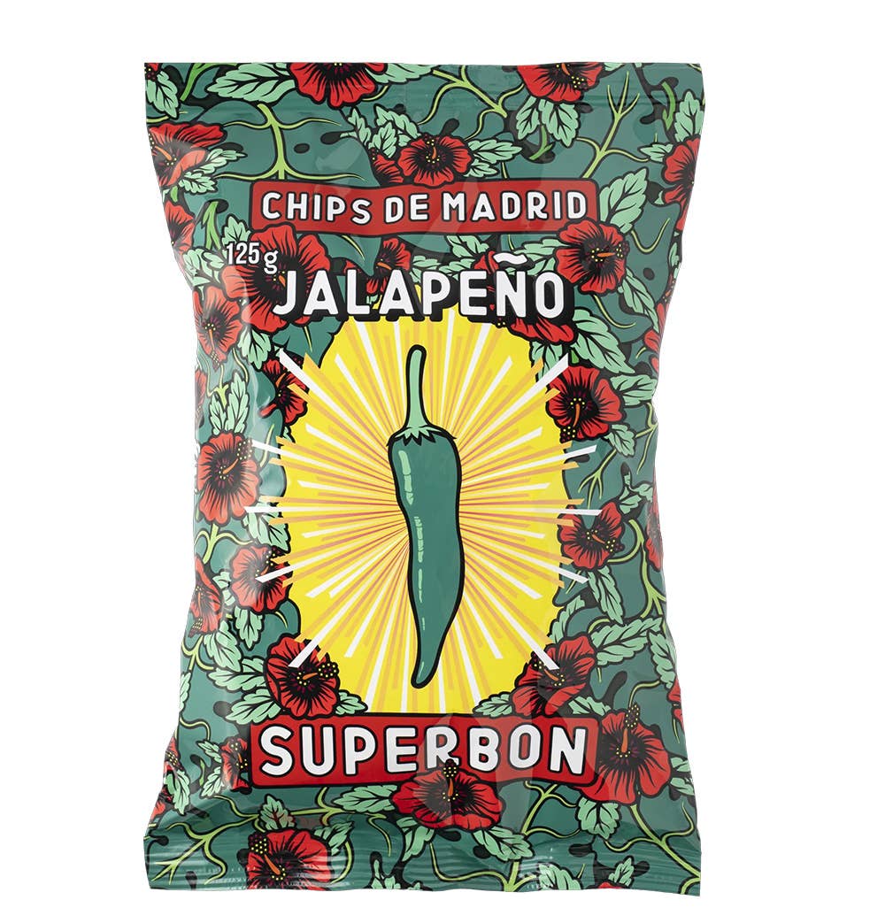 Superbon Chips de Madrid  - Jalapeno Chips, 125g