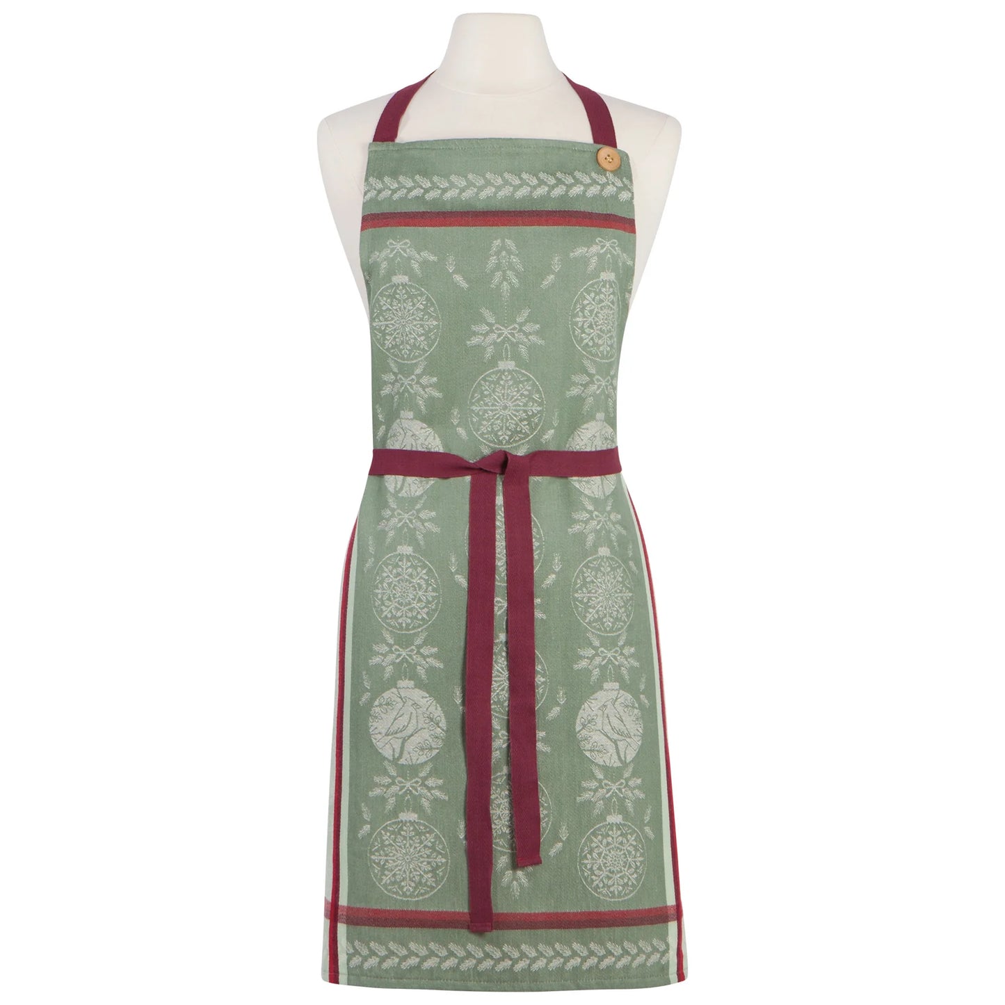 Apron Good Tidings Jacquard