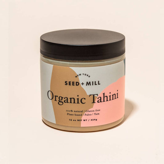 Seed + Mill Organic Tahini Jar, 16oz