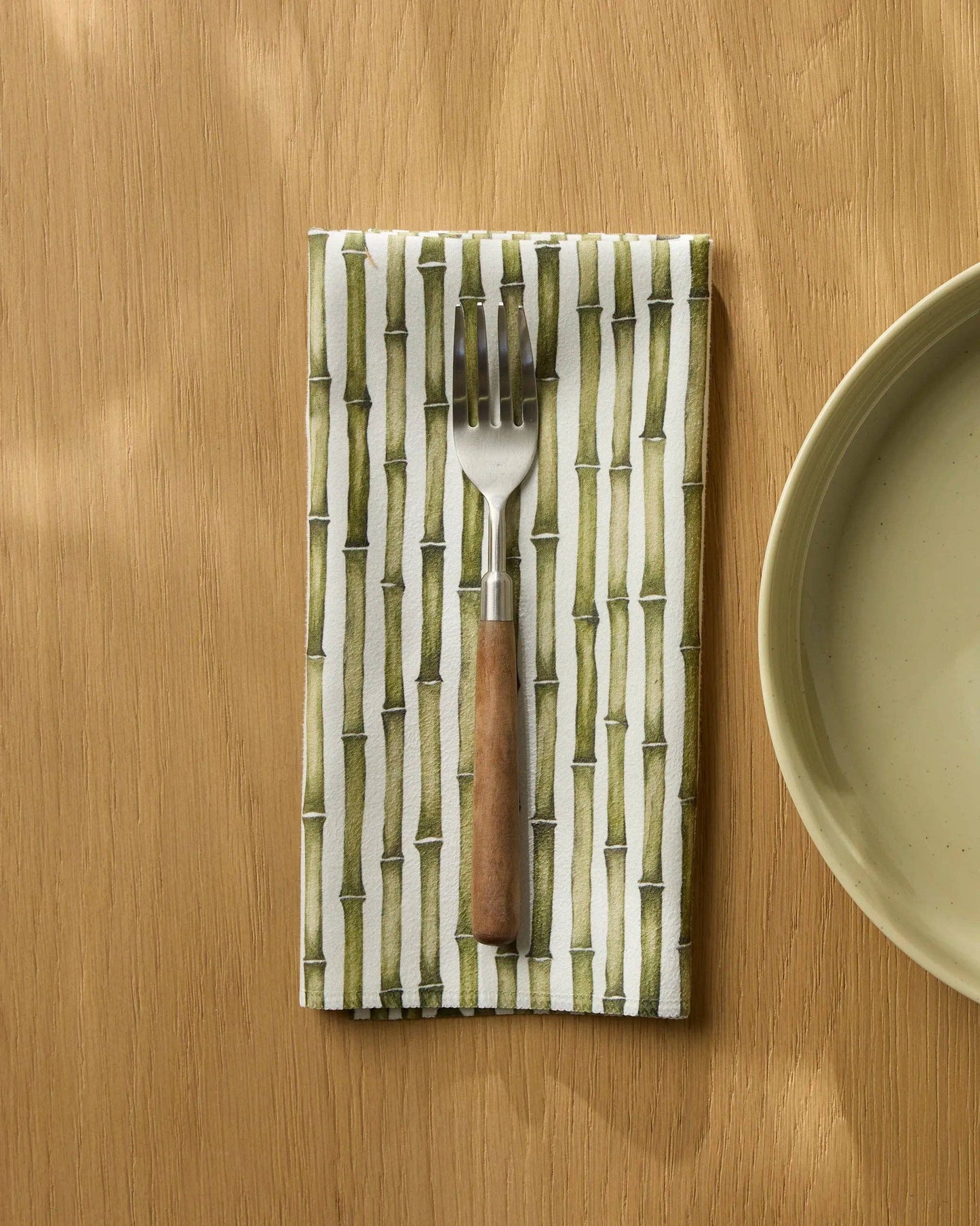 Geometry - Bamboo Dinner Napkin Set
