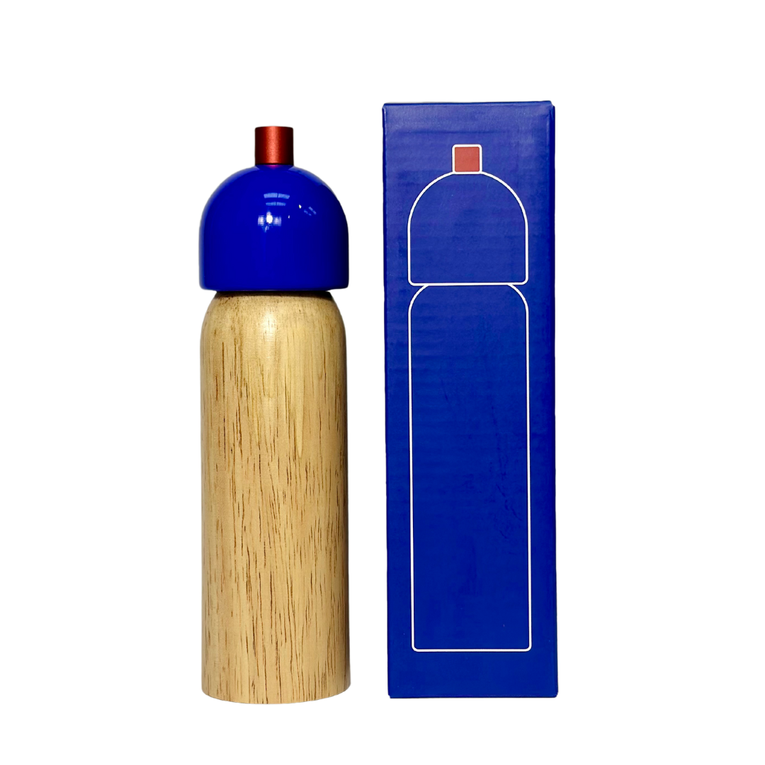 MÆGEn Salt & Pepper Grinder, Navy & Red