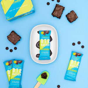 B.T.R. Bar Dark Chocolate Brownie Superfood Nut Butter Bar