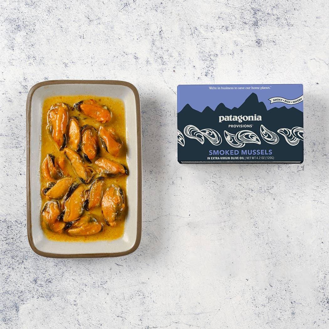 Patagonia Provisions Smoked Mussels, 4.2 oz