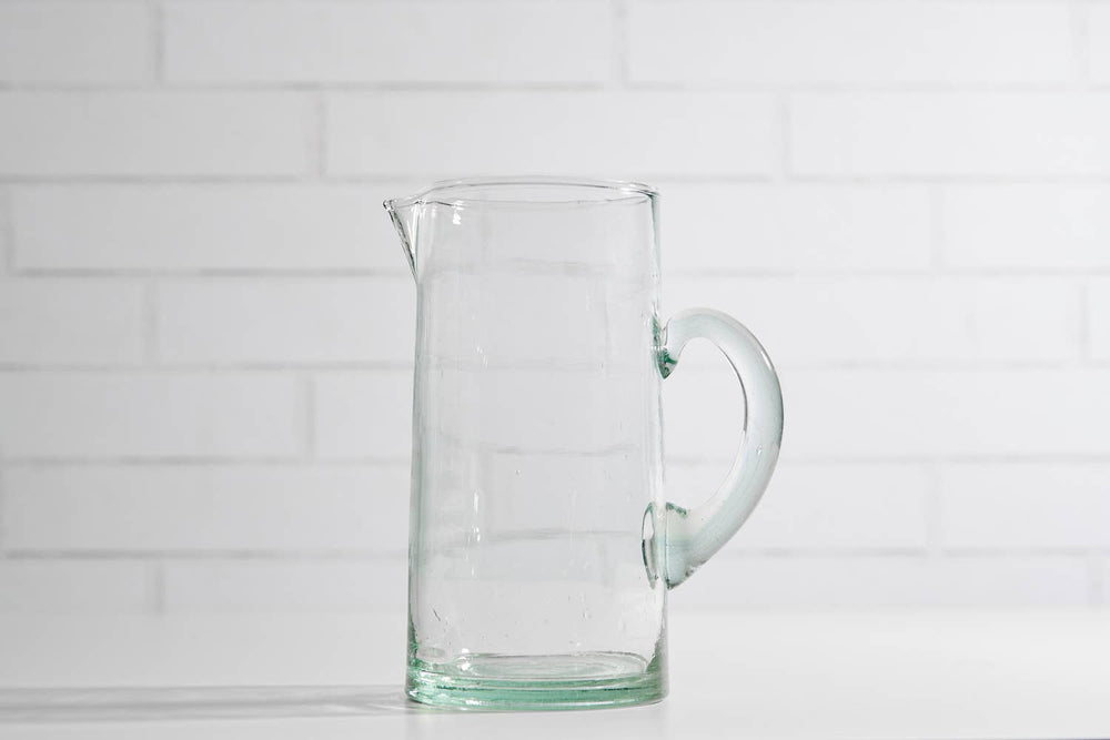 Moroccan Cone Jug, Clear