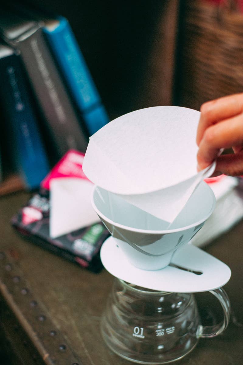 Hario V60 Paper Filter White, 100 sheets