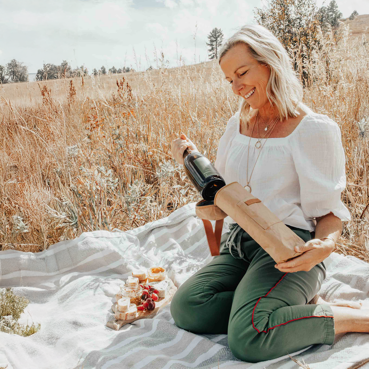Out of the Woods® by KeepCool Bag Insulated Wine & Spirits Cooler Tote