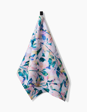 Geometry - Painted Foliage Tea Towel