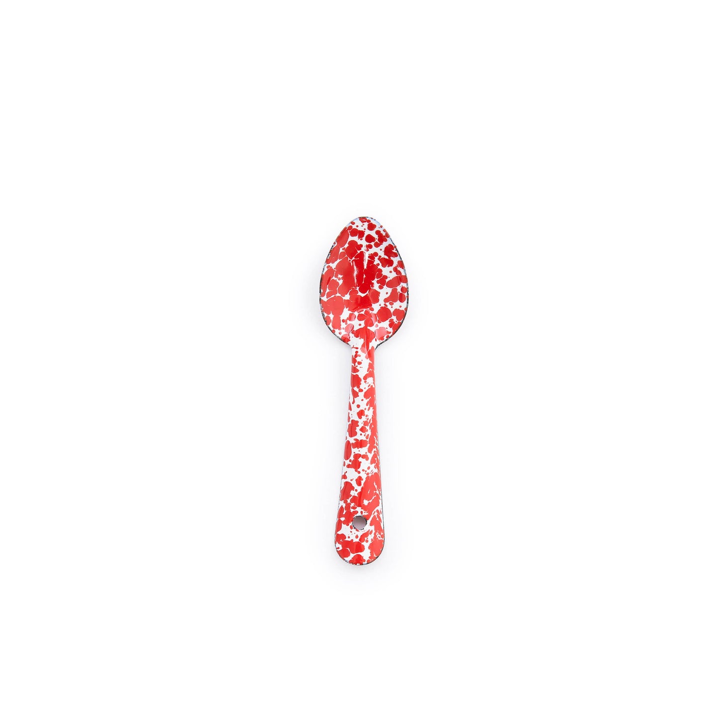 Crow Canyon Home Splatter Enamelware Small Spoon