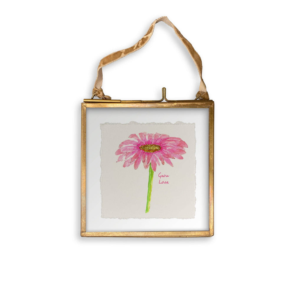 
            
                Load image into Gallery viewer, Grow Love Zinnia Dishtowel
            
        