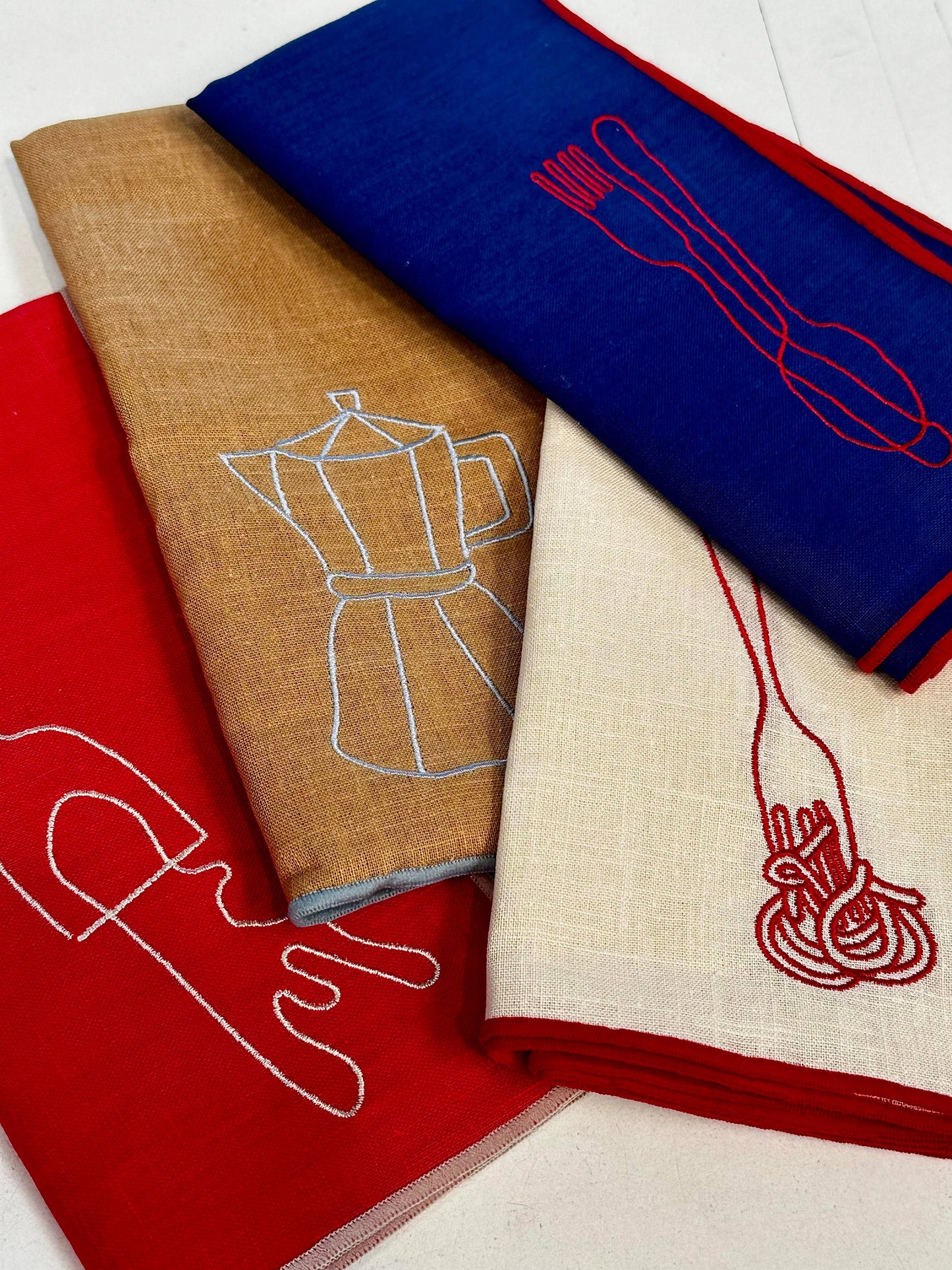 MÆGEN Linen Blend Cutlery Napkins, Set of 2