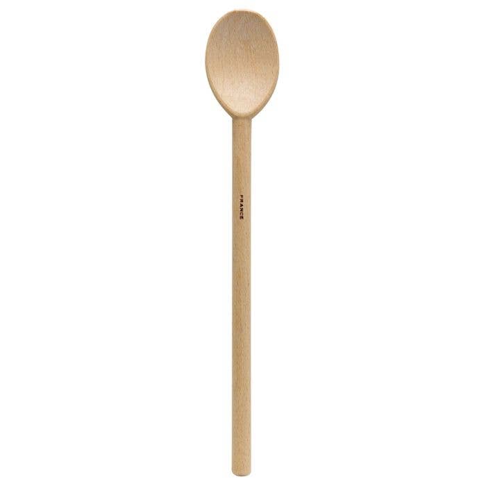 Classic French Beechwood Spoon, 12"