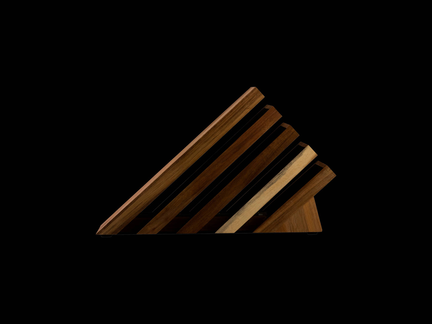 Messermeister Next Level Magnetic Block With UV Light / Acacia