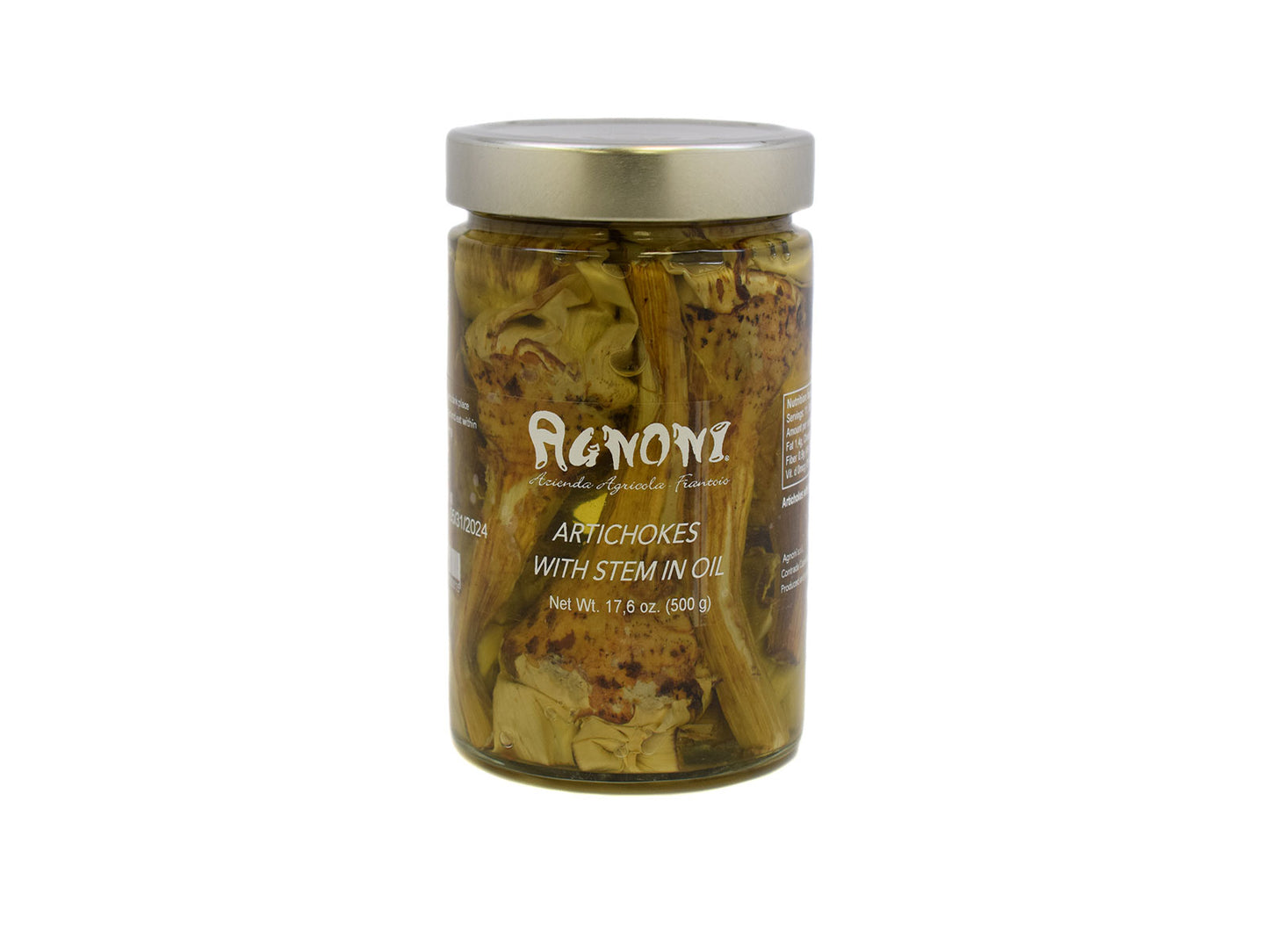 Agnoni Artichoke with Stem, 17.6 oz
