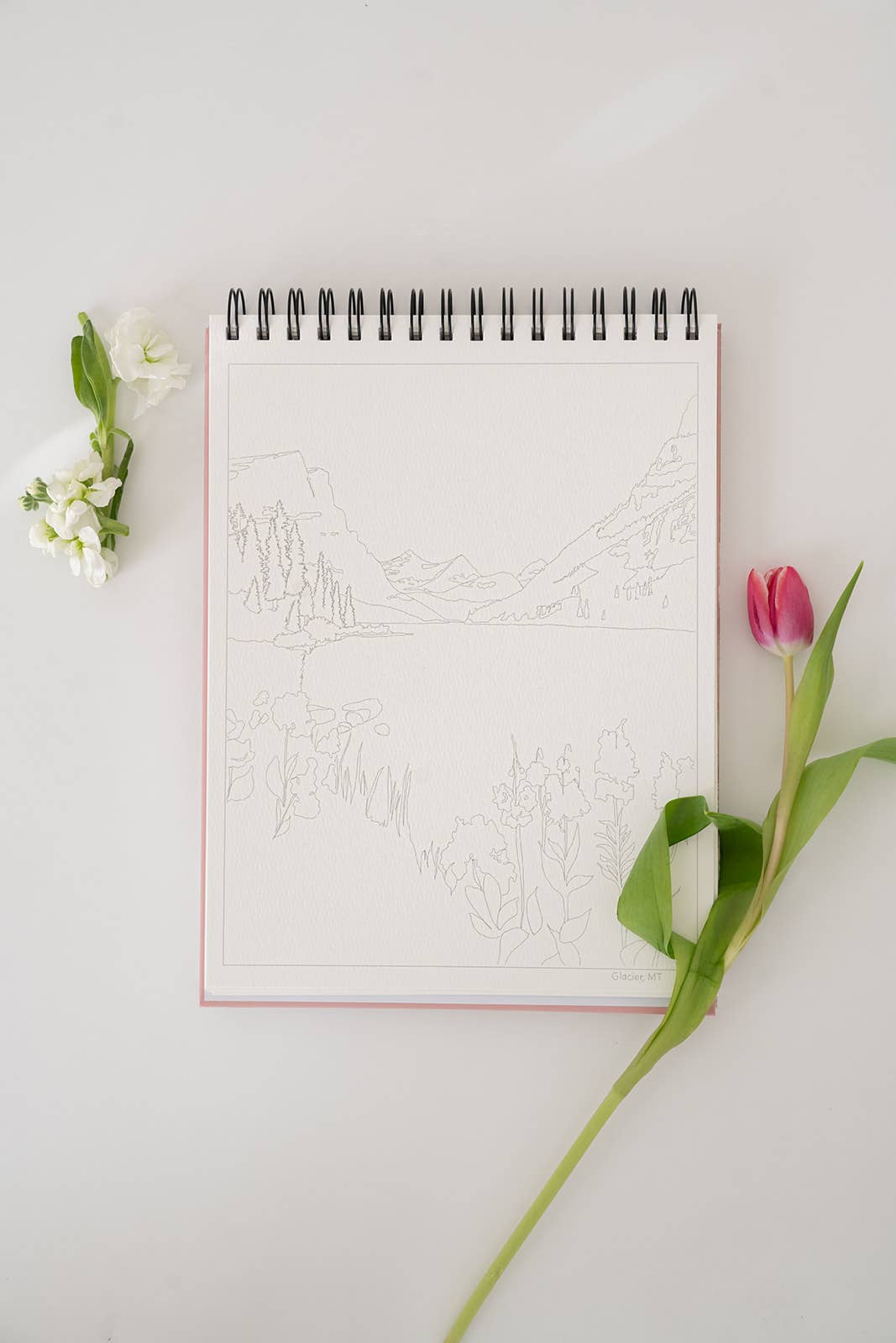 Bailey Rae Studio National Parks Watercoloring Book