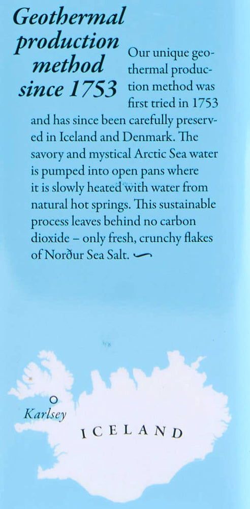 Nordur Salt-Arctic Sea Salt Premium Tin Can, 4.4oz