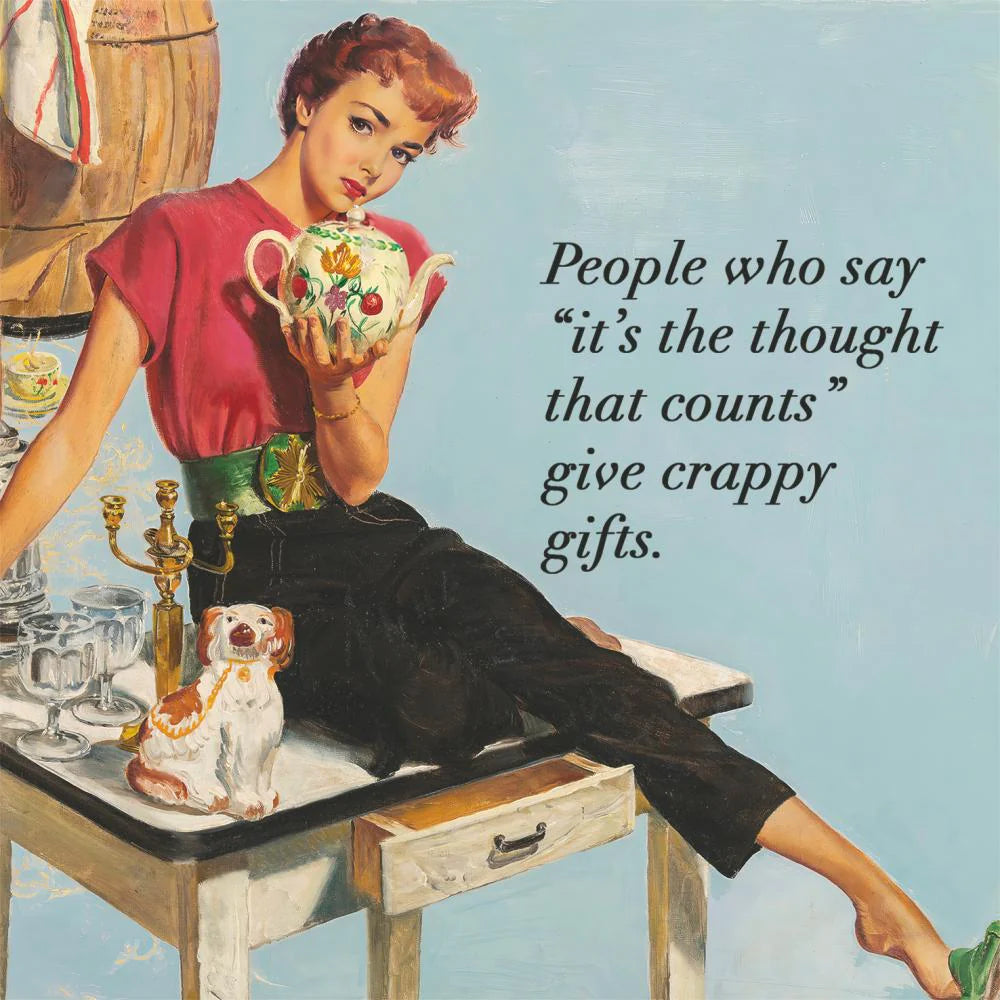 Crappy Gifts Beverage Napkin