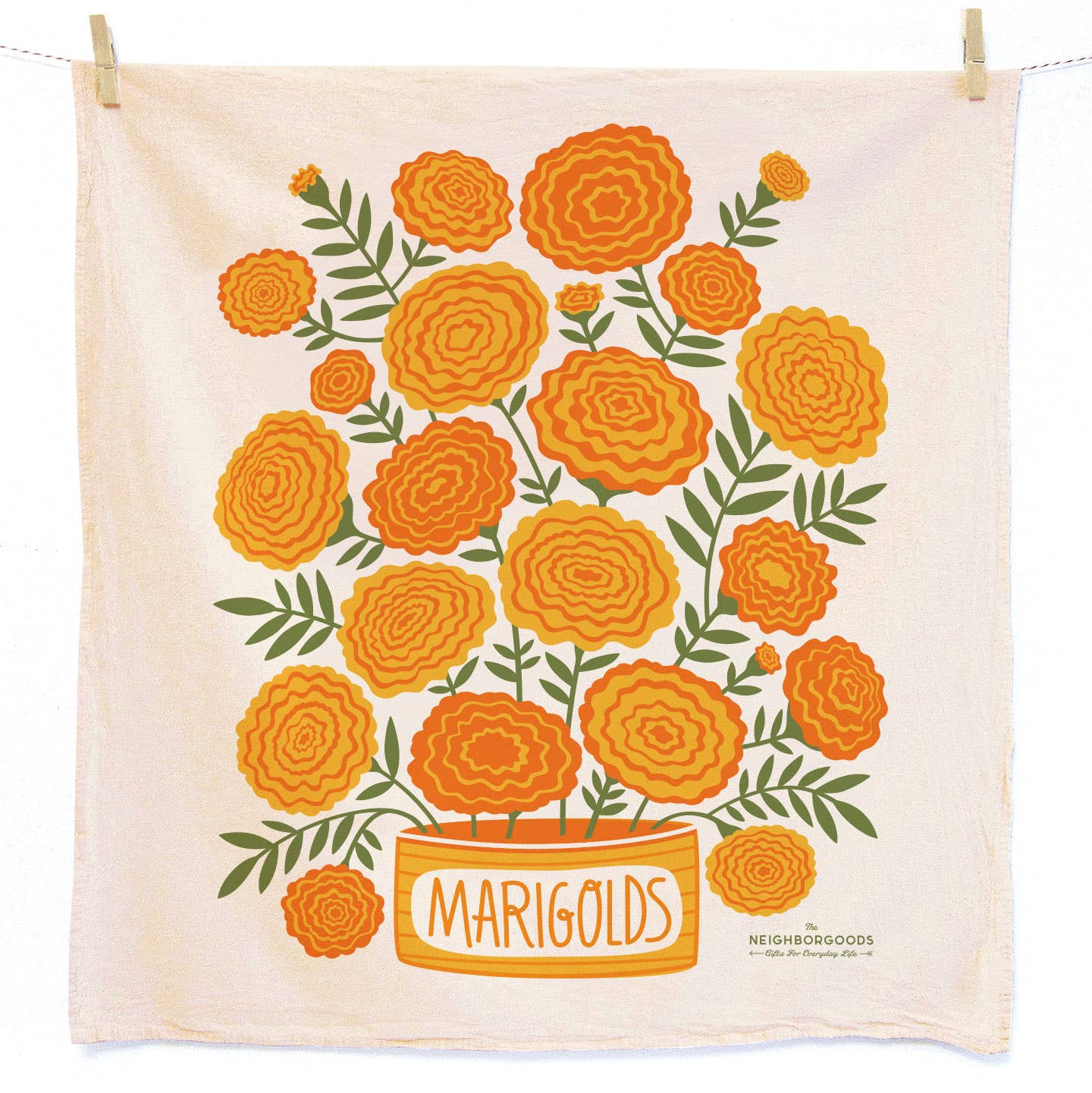 The Neighborgoods Mari Berry Tea Towel, Set of 2