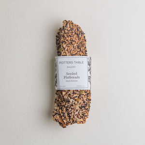 Potters Table - Seeded Olive Oil Flatbreads