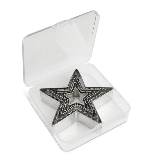 Mrs. Anderson's Baking Star Cutter Set With Container