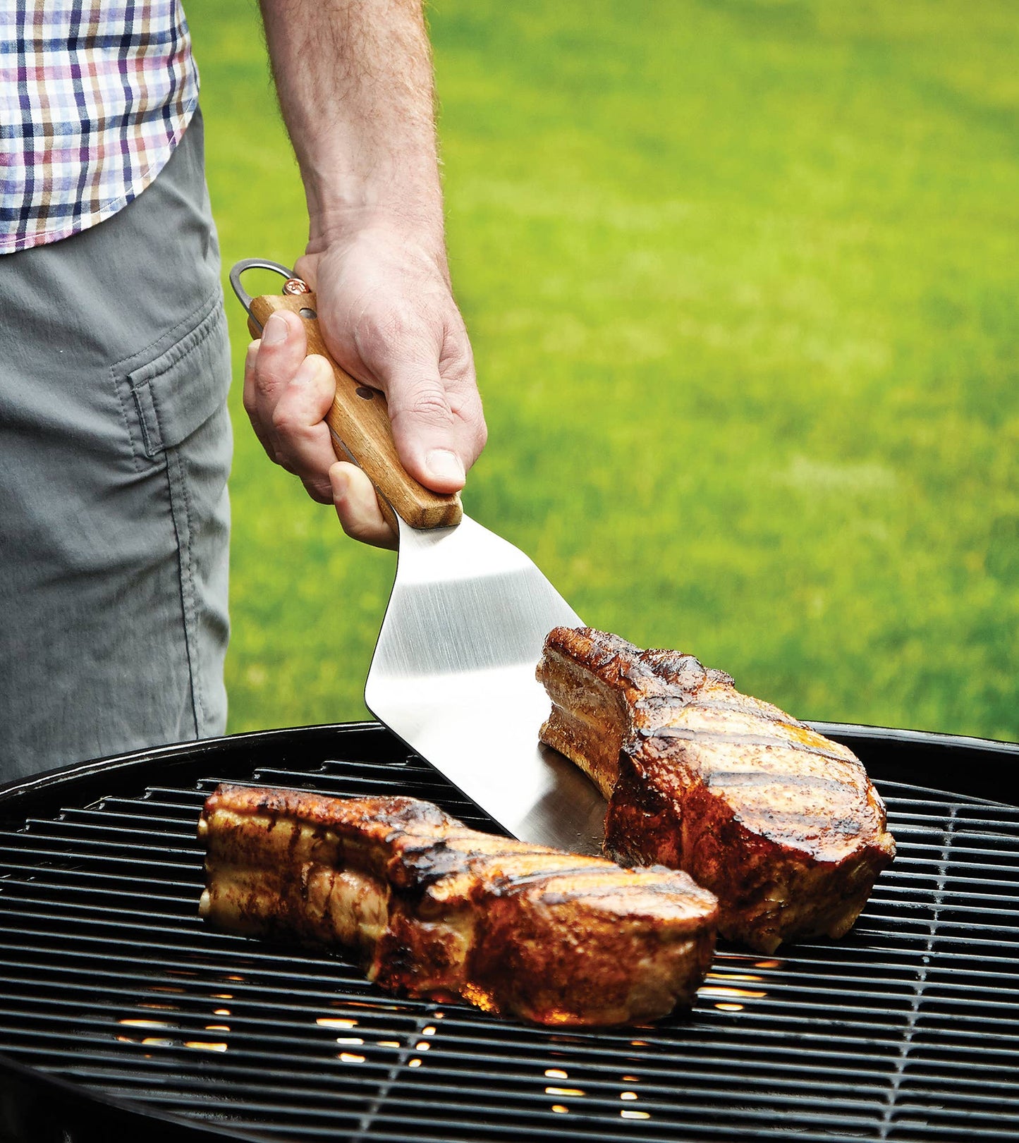 Outset Heavy Duty Grill and Griddle Spatula, 14.25"
