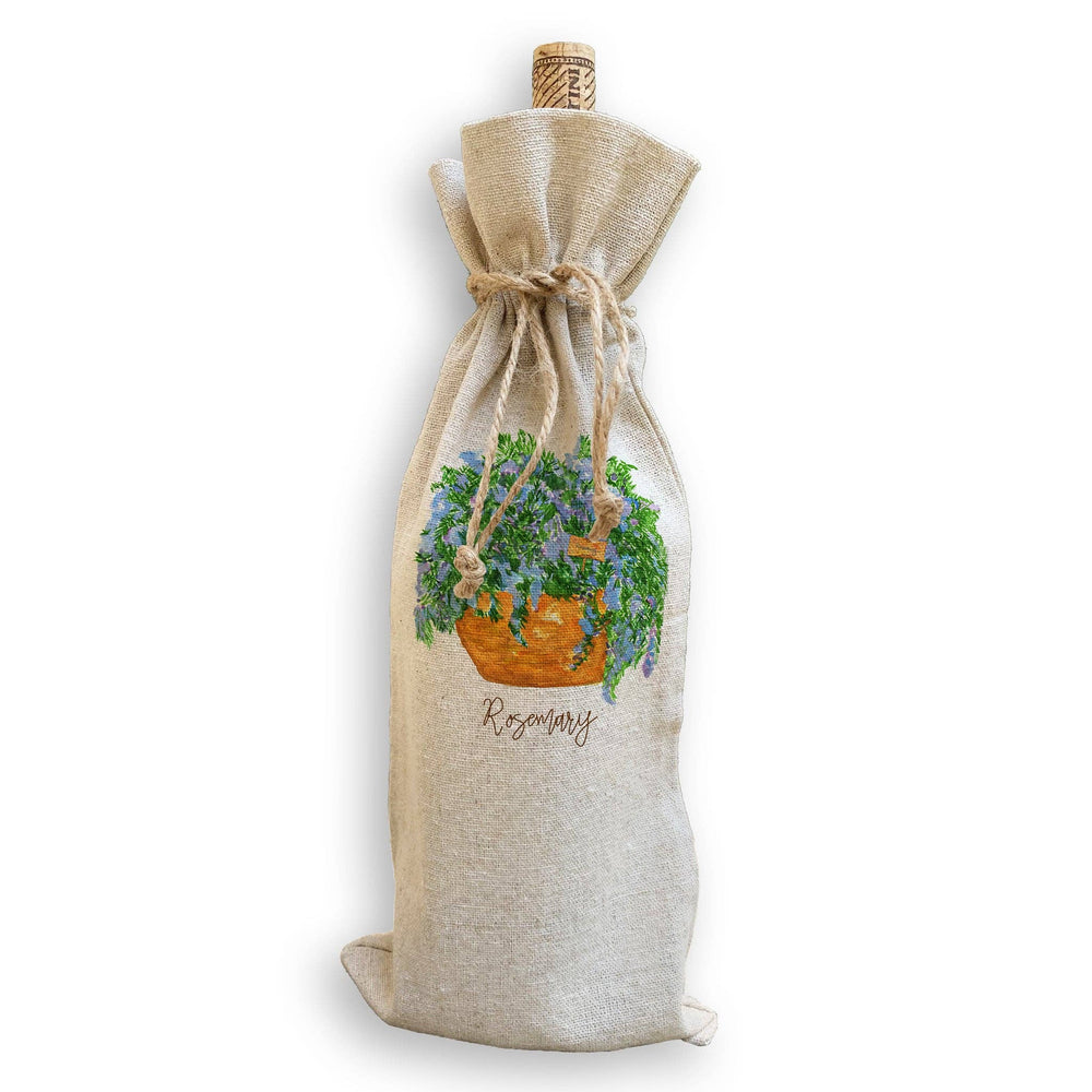 Flowering Rosemary Dishtowel