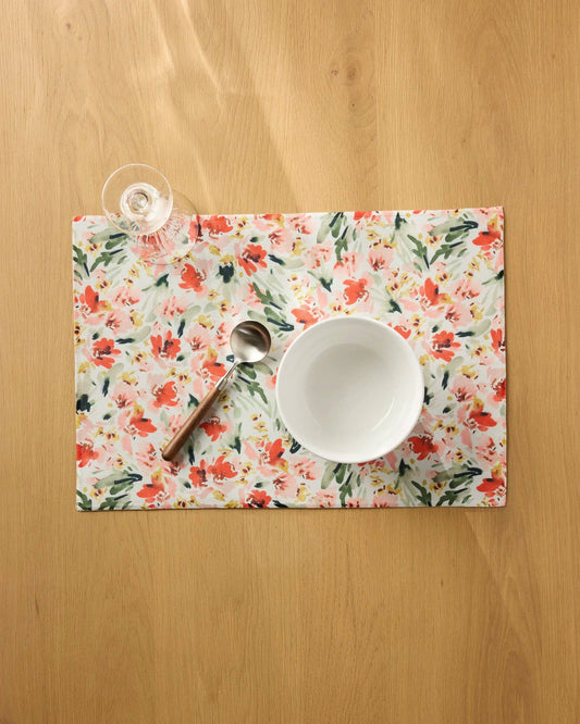 Geometry - Painted Garden Placemat Set