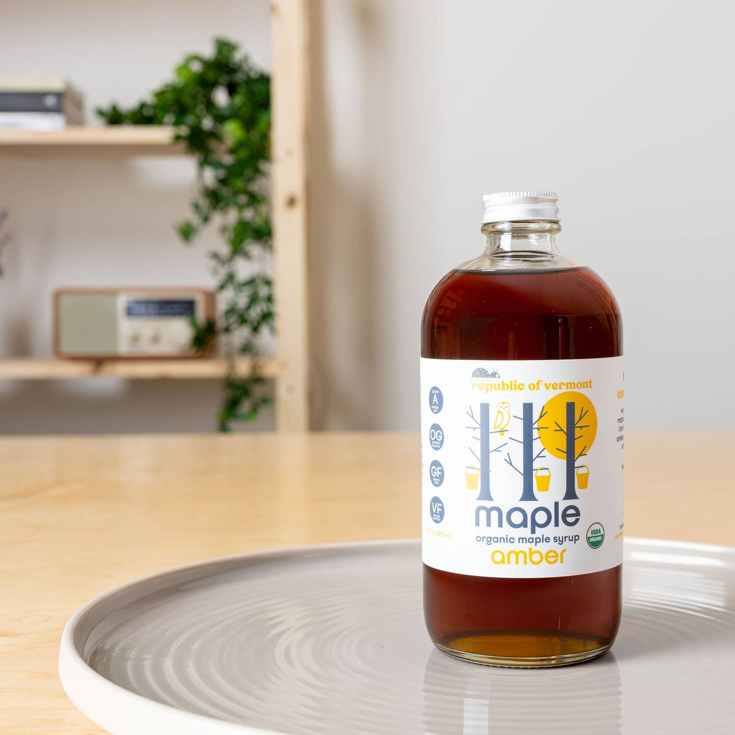 Republic Of Vermont Organic Amber Maple Syrup