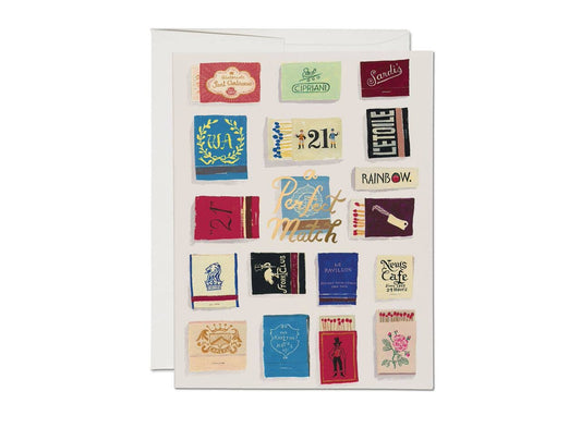 Matches Love Greeting Card
