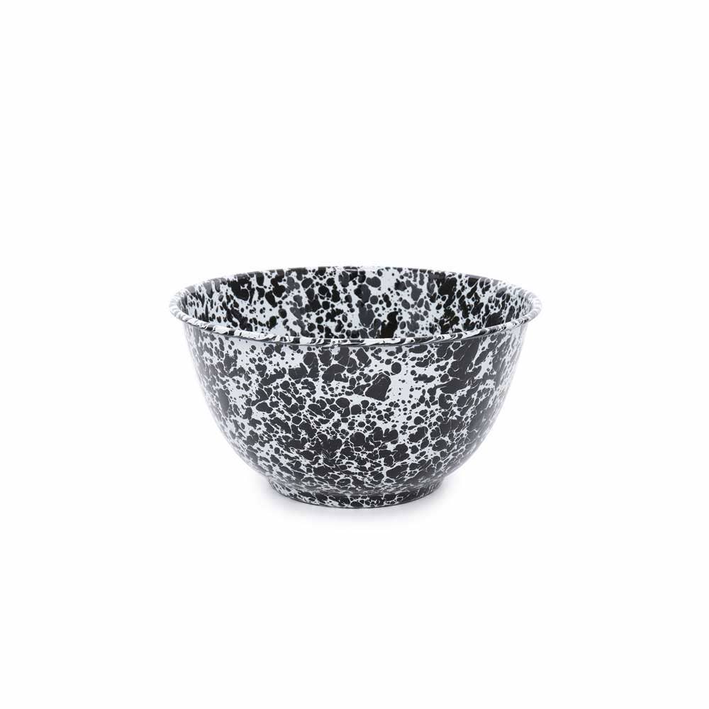 Crow Canyon Home Splatter Enamelware Large Salad Bowl