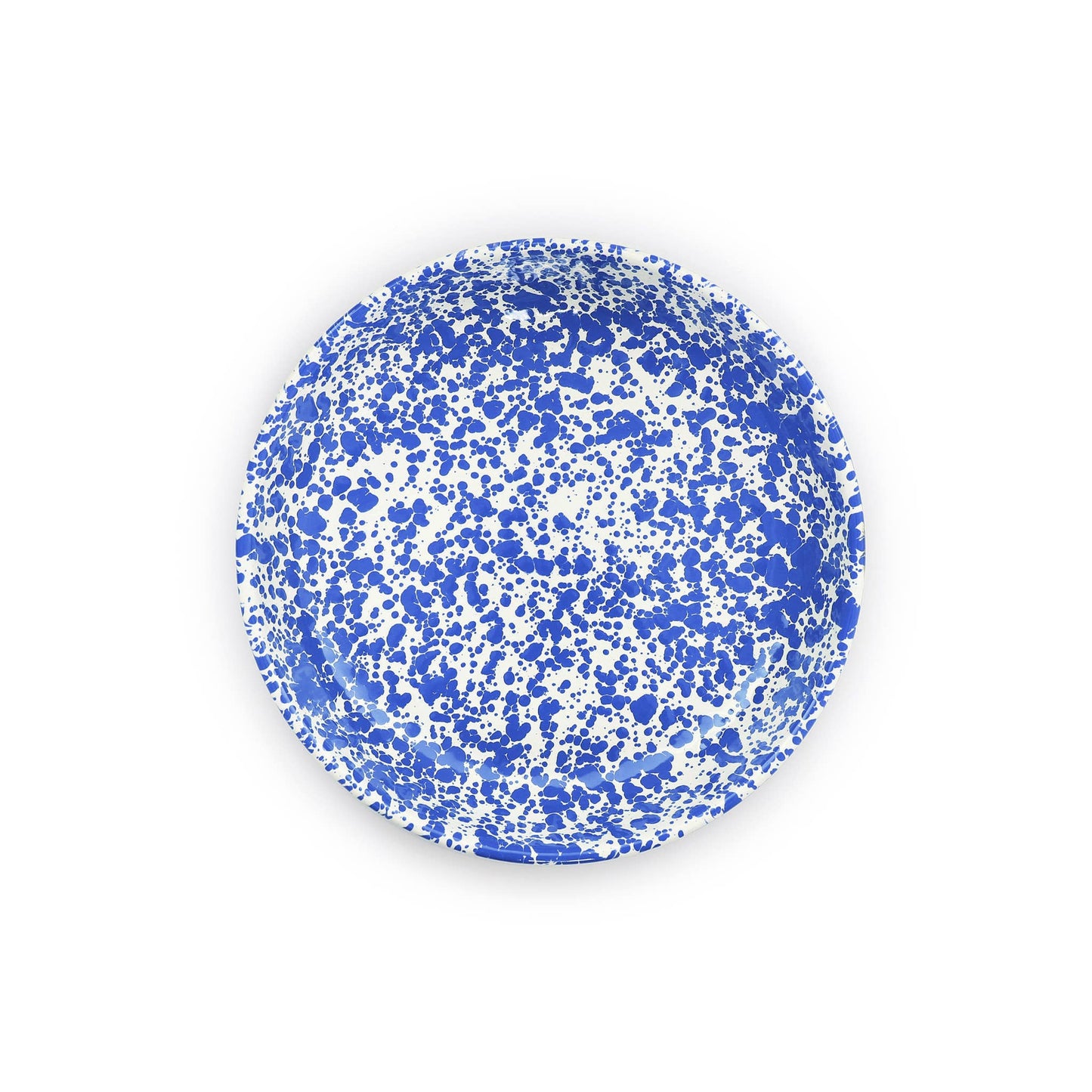 Crow Canyon Home Splatter Enamelware Pasta Plate