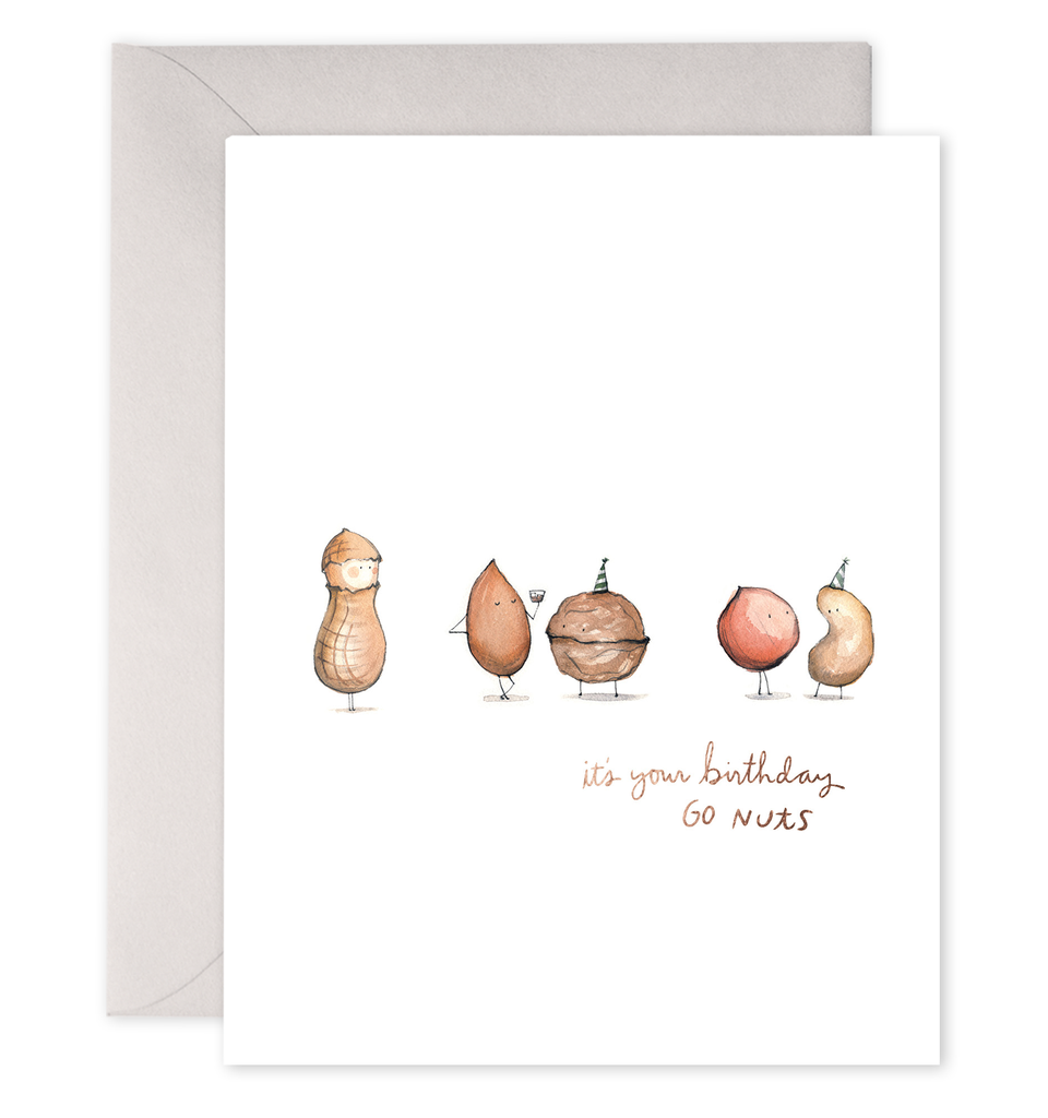E. Frances Paper - Go Nuts Birthday Greeting Card