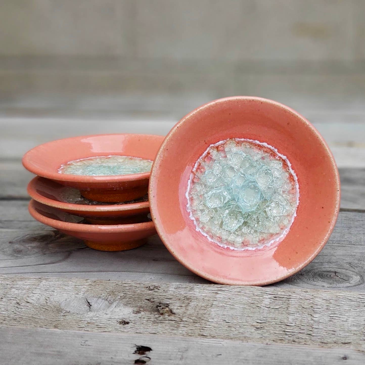 Ceramic Pottery Ring Dish/Wasabi Dipping Dish