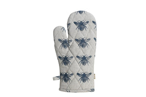 Raine & Humble - Prussian Blue Honey Bee Oven Glove