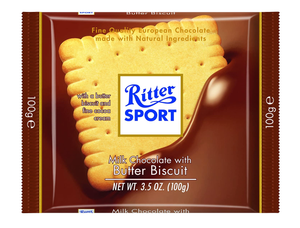 Ritter Sport Butter Biscuit Bar, 100g