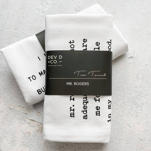 WTF Lines Tea Towel