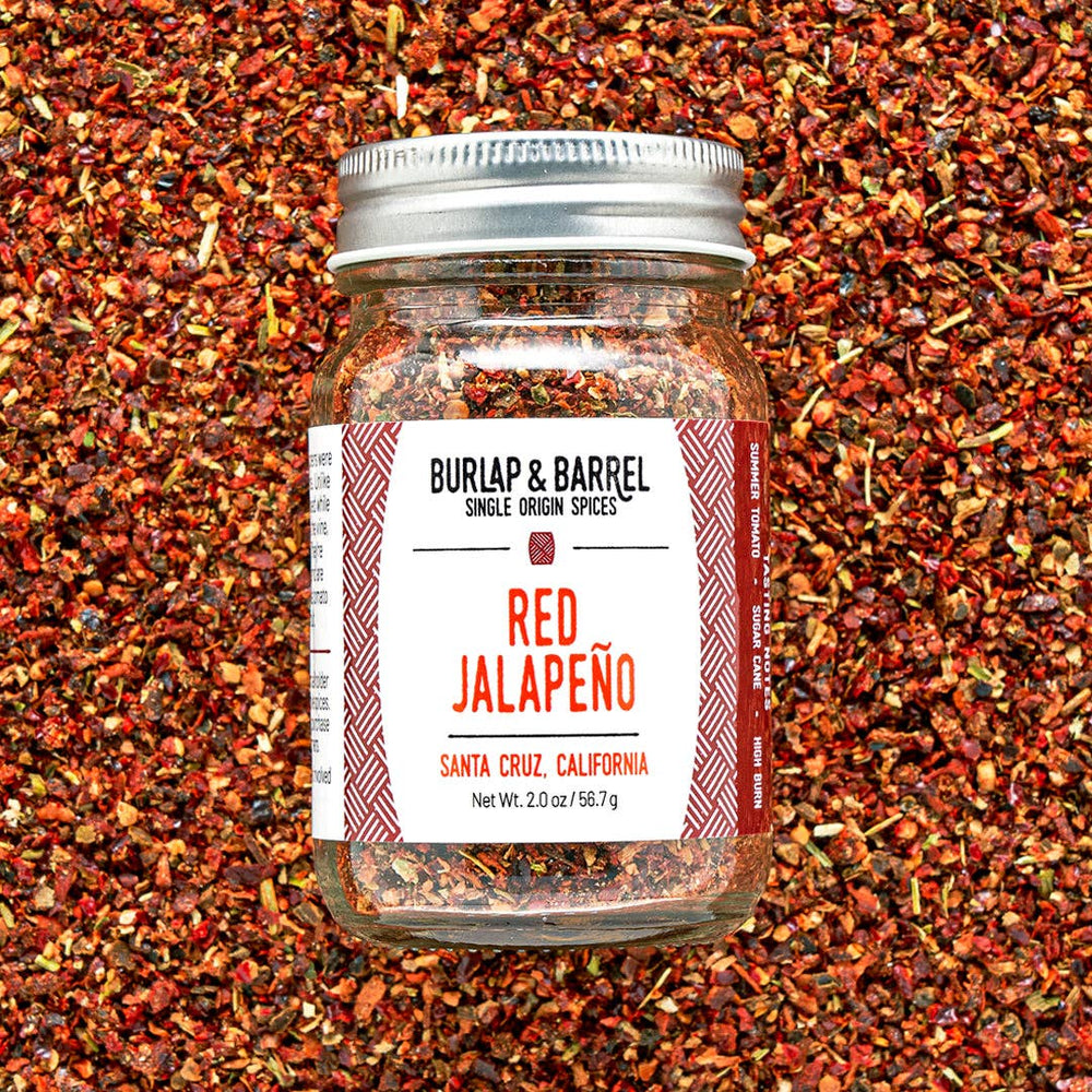 Burlap & Barrel - Red Jalapeño Chili Flakes - Single Origin Spice & Seasoning