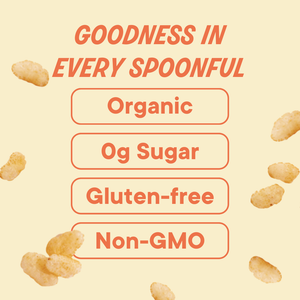 The Real Cereal Company Organic Rice Crisps