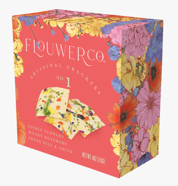 FLOUWER CO. - No. 1 - Artisanal Crackers, Case of 12