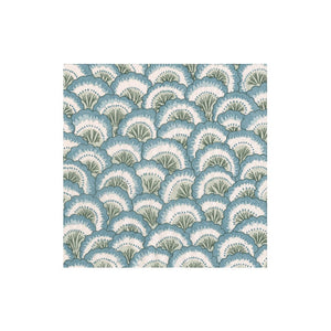 Caspari Pontchartrain Scallop Cocktail Napkins, Set of 20