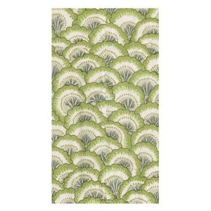 Caspari Pontchartrain Scallop Guest Towel Napkins, Set of 15