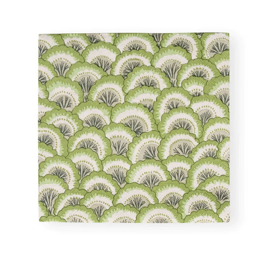Caspari Pontchartrain Scallop Luncheon Napkins, Set of 20