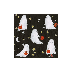 Caspari Ghoul's Night Out Cocktail Napkins, Set of 20