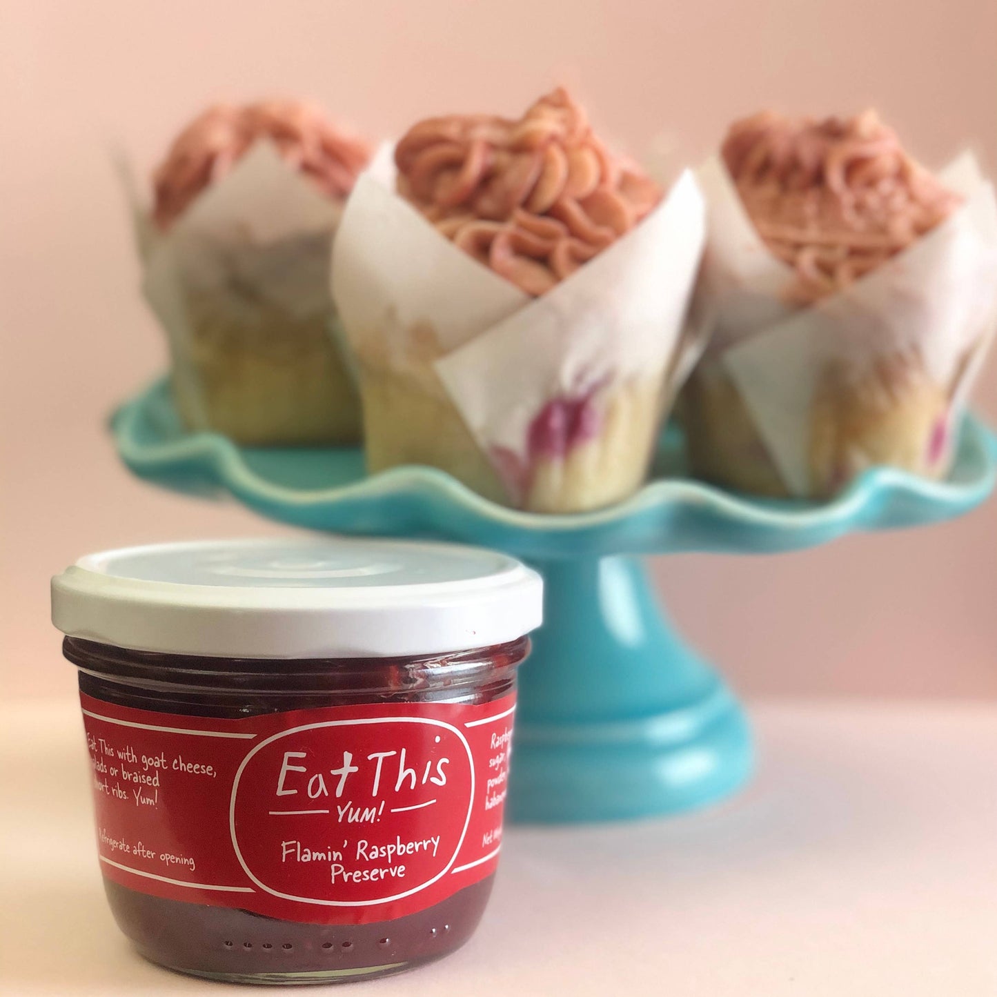 Eat This Yum -   Flamin' Raspberry Preserve