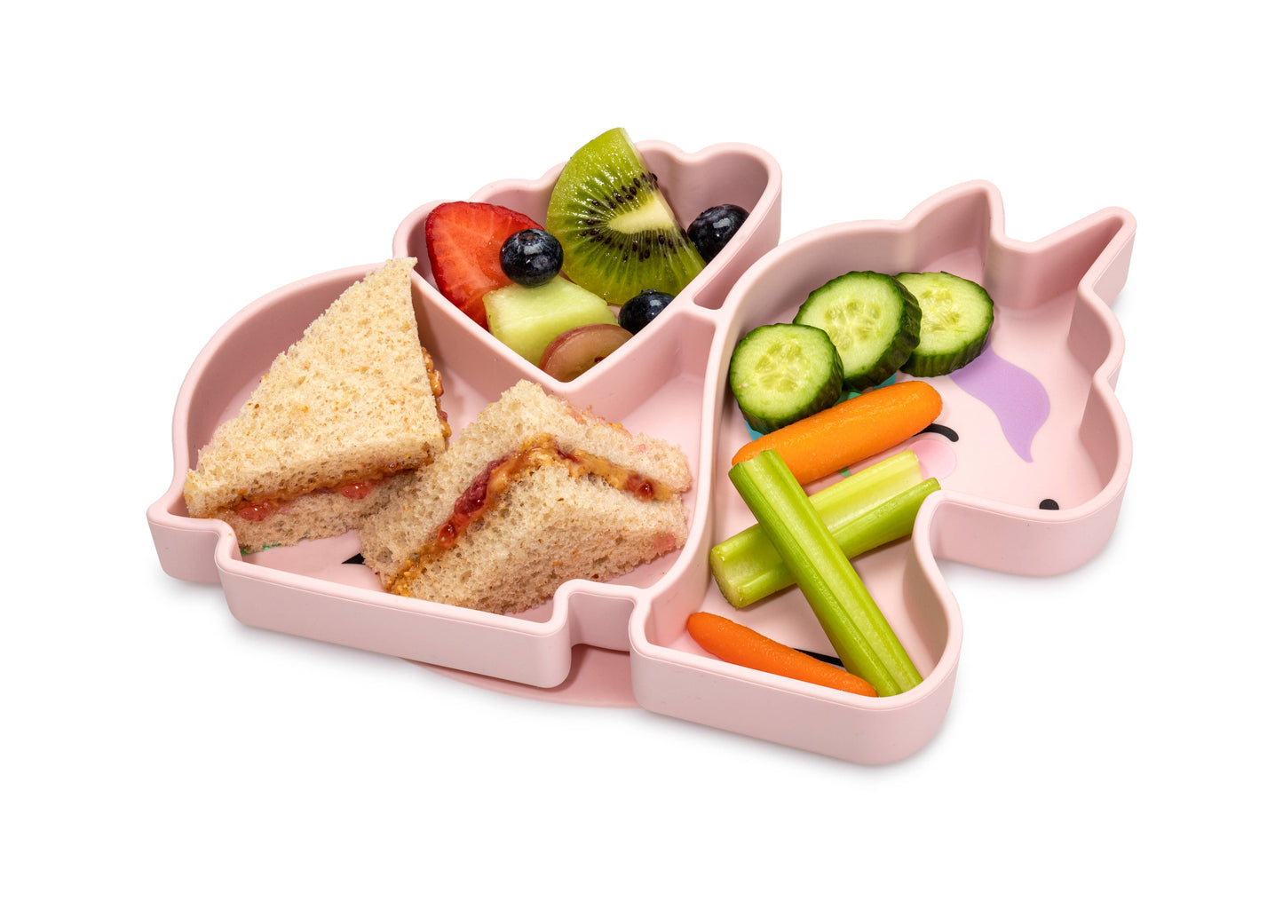 melii Divided Silicone Suction Plate