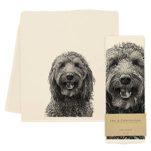 Eric & Christopher - Labradoodle Tea Towel