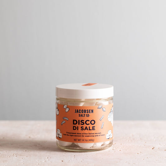 Jacobsen Salt Fine Italian Sea Salt Discs, 14.1oz