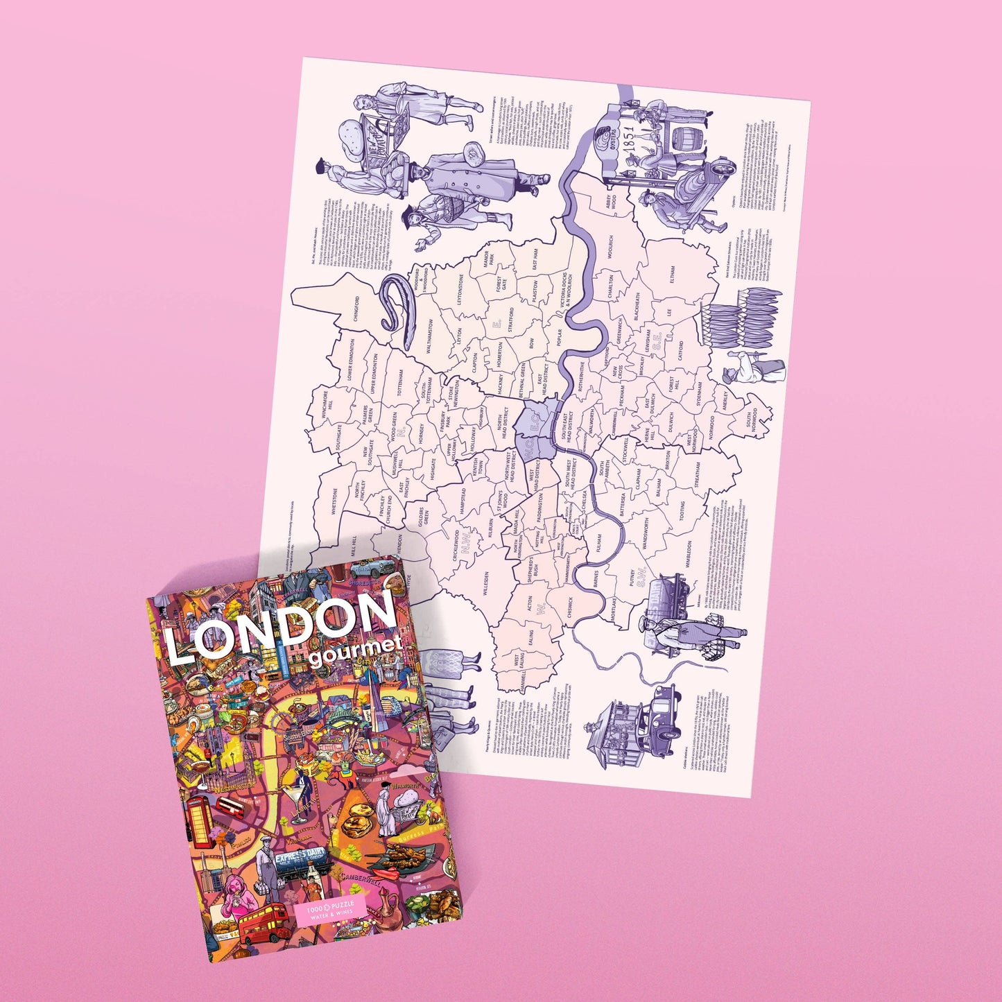 Water & Wines - Gourmet Puzzle - London