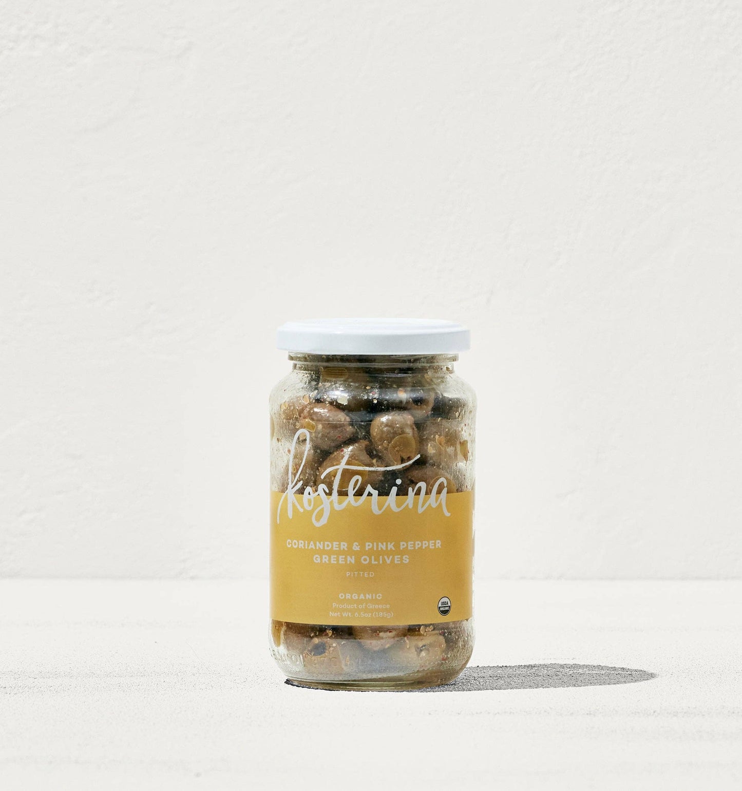 Kosterina - Coriander and Pink Pepper Green Olives