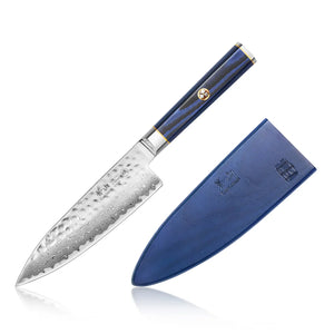 Cangshan KITA Blue Chef’s Knife with Sheath, 6”