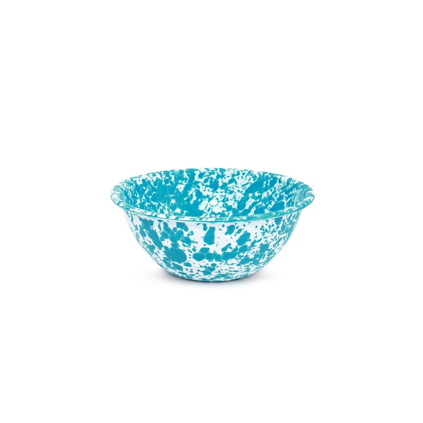 Crow Canyon Home Splatter Enamelware Small Serving Bowl